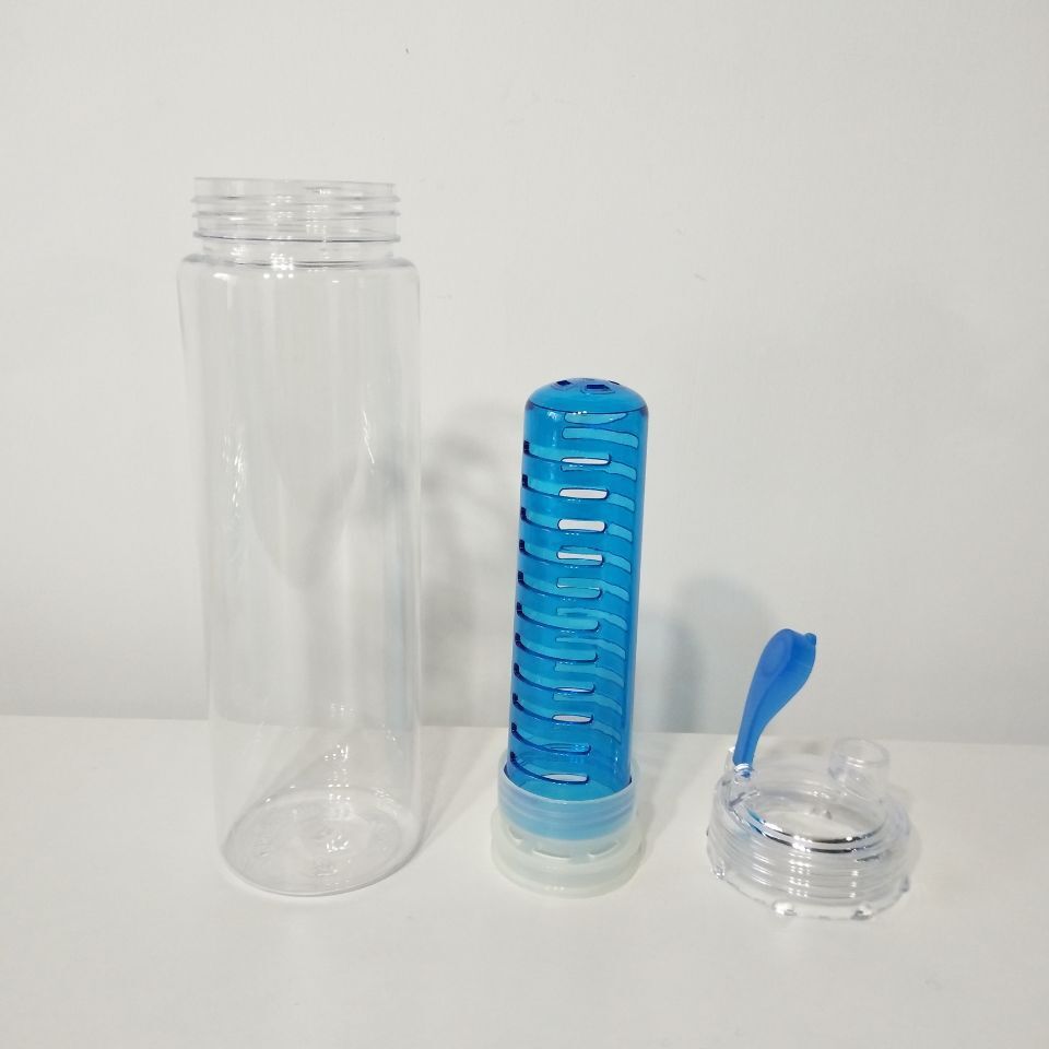 customized24ozFruitInfuserWaterBottleLemonCapWaterBottle
