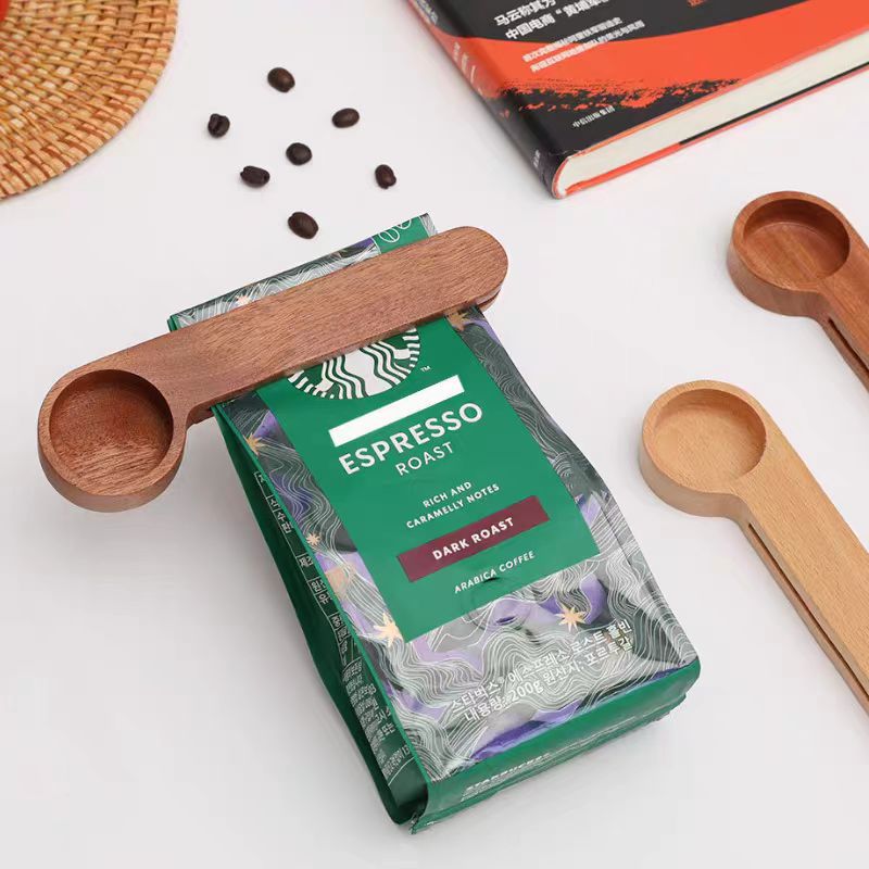 WoodenCoffeeScoopwithClip