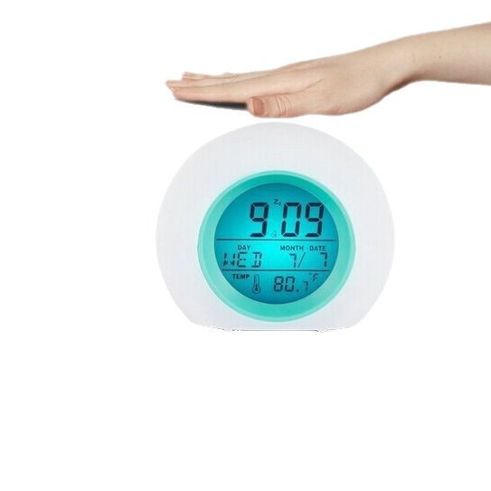 customLightUpDigitalClock