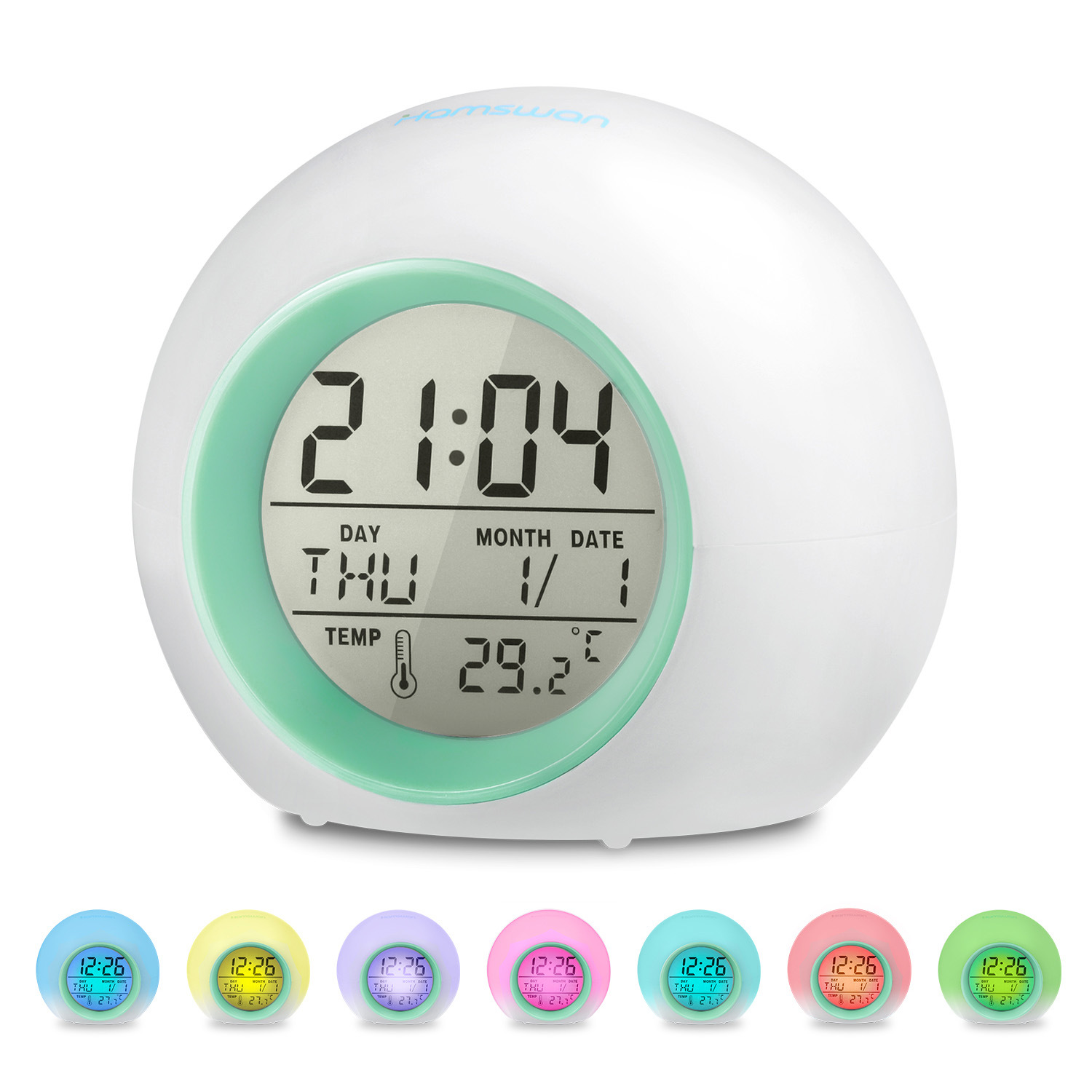 LightUpDigitalClock