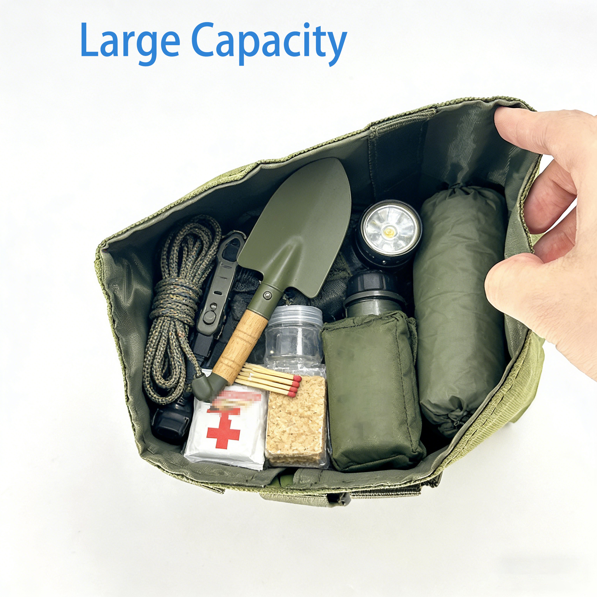 TB1210-往包内装狩猎工具