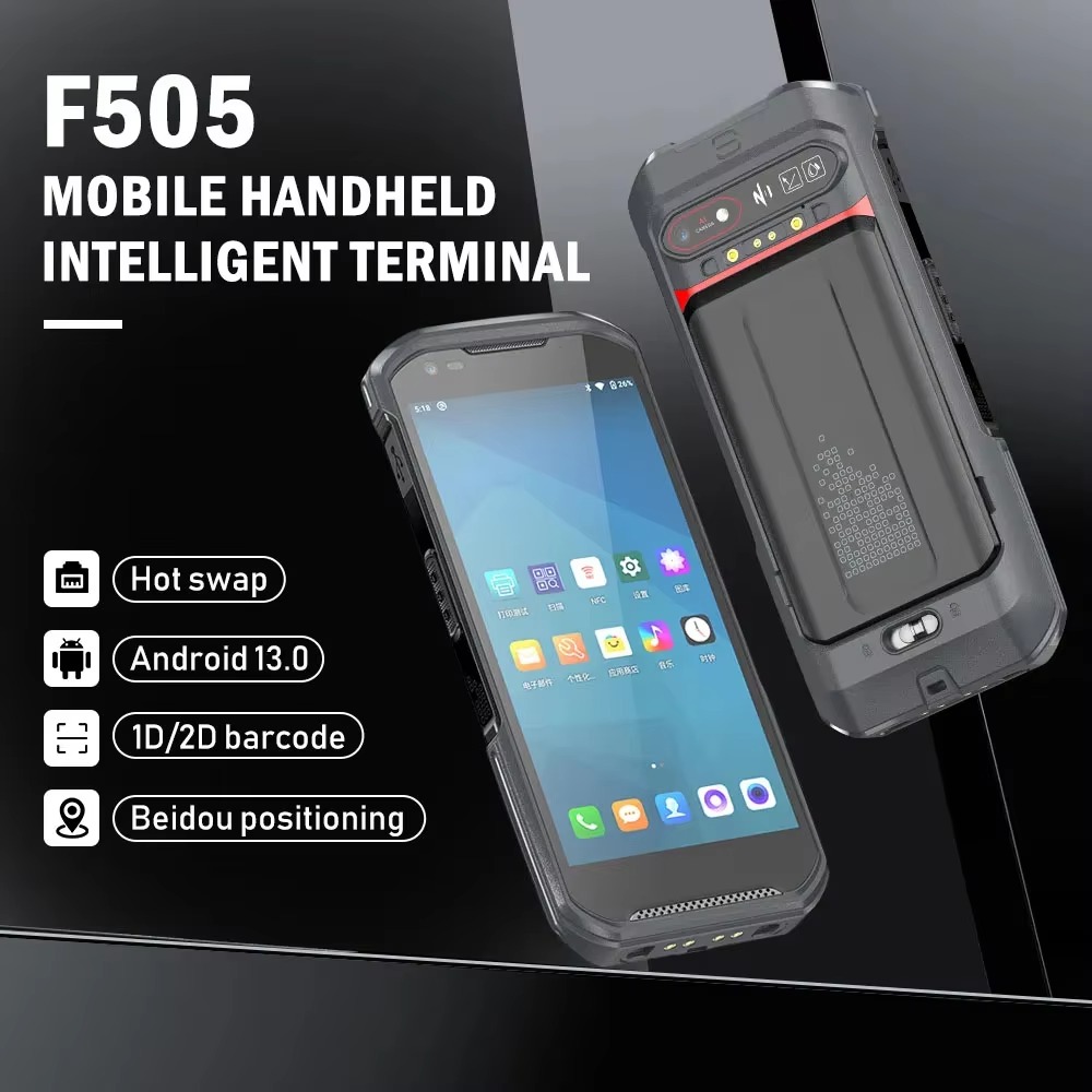 F505 Sigascan SG-F505 Industrial Android 13 Rugged PDA Handheld Computer ...
