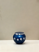 萌宠脚印陶瓷骨灰盒