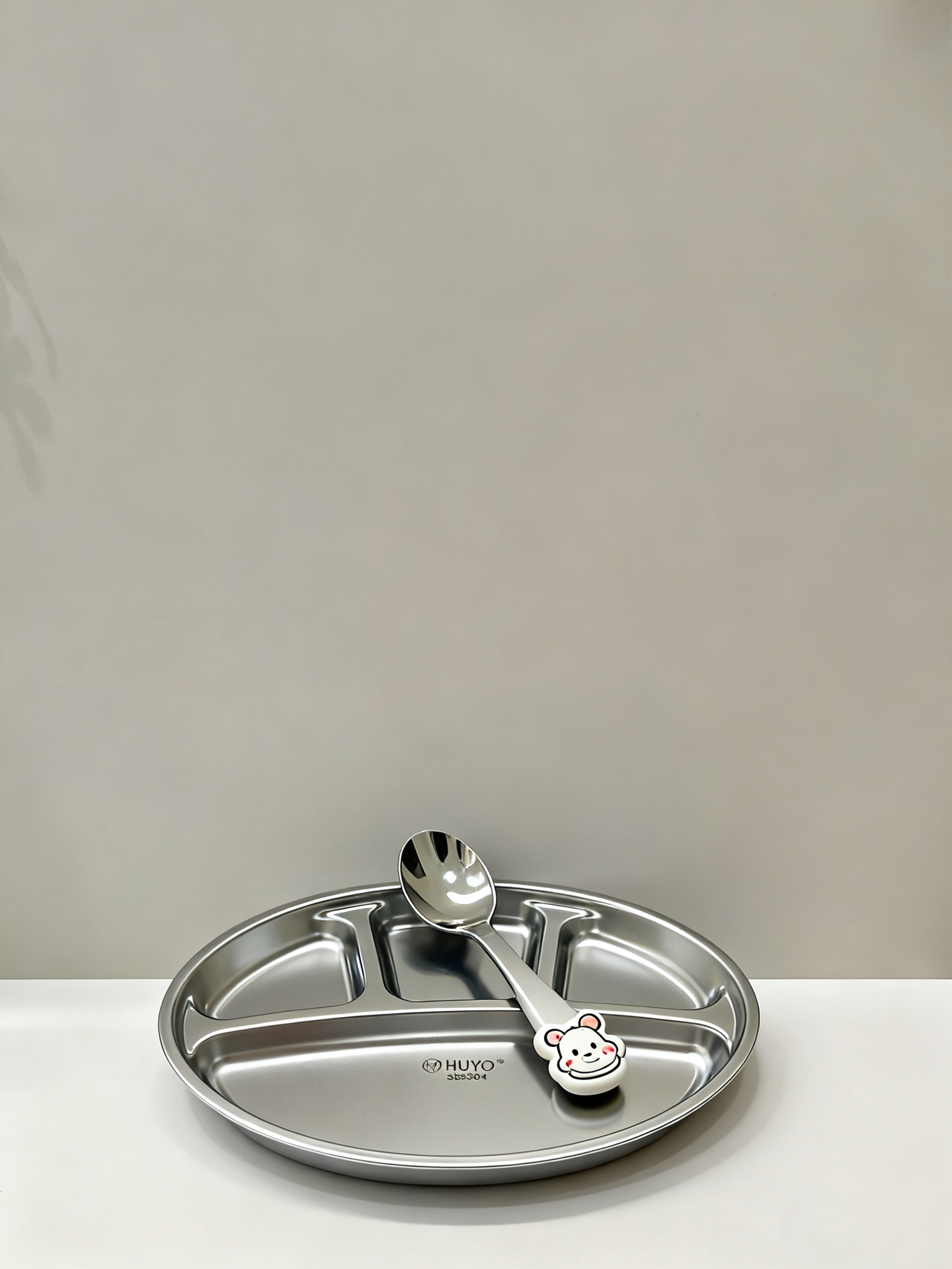 简约不锈钢圆盘