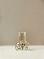 大容量郁金香贴花玻璃瓶