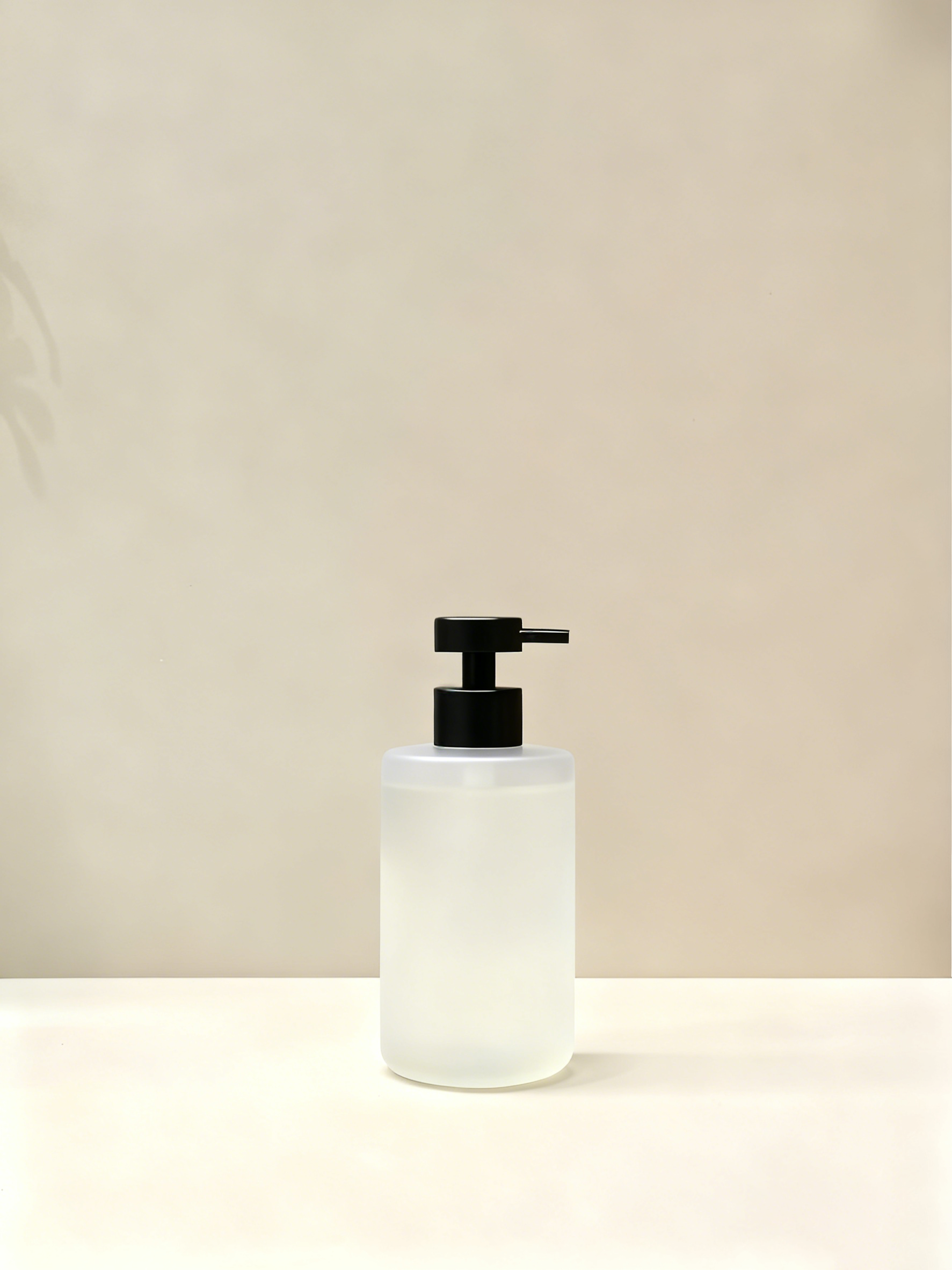 磨砂洗浴玻璃瓶