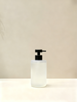 磨砂洗浴玻璃瓶