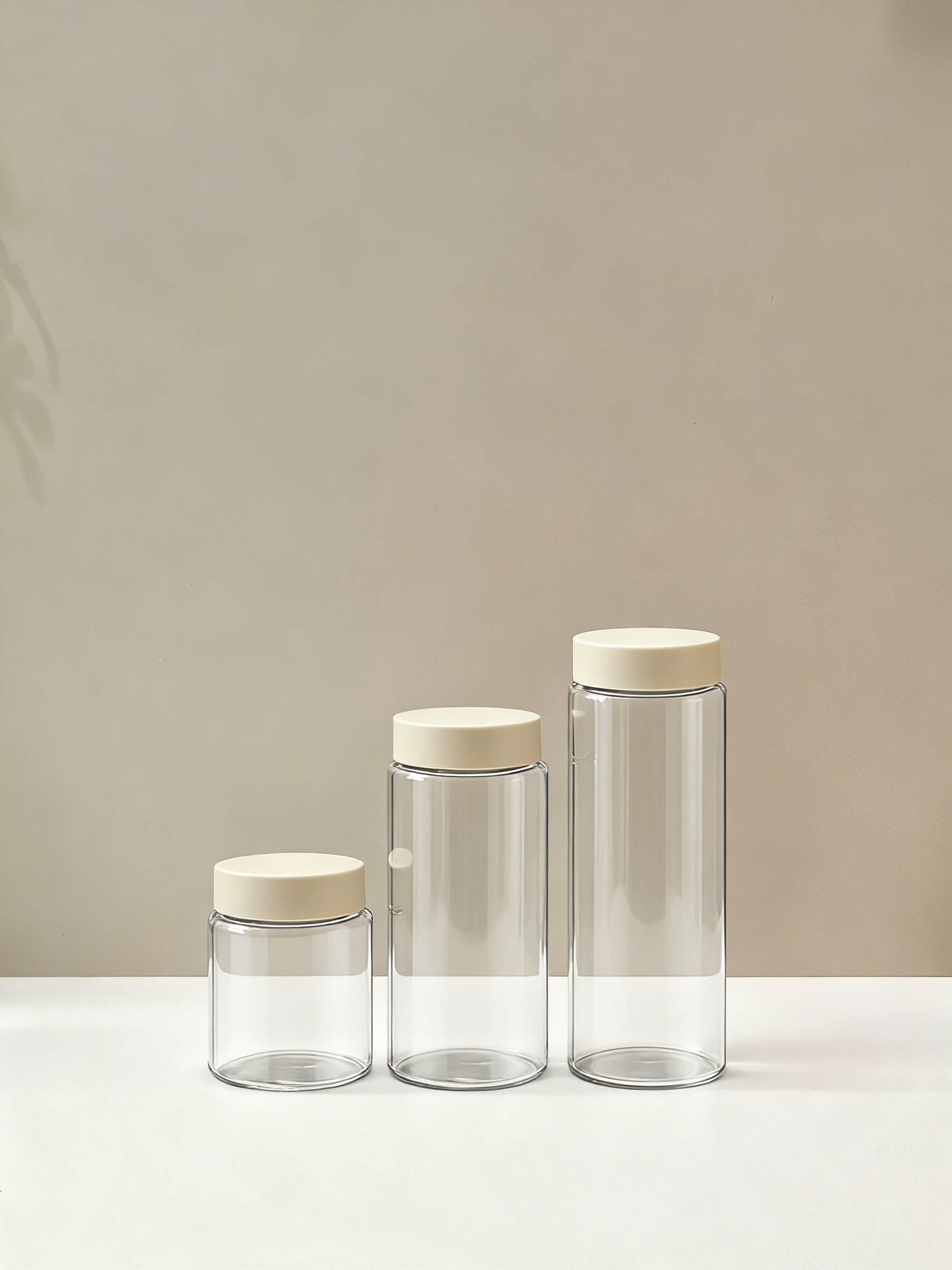 简约玻璃密封罐