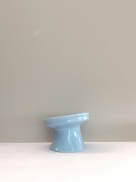 云阶宠物碗亮面蓝8