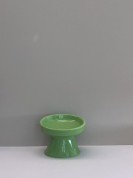 云阶宠物碗亮面绿8