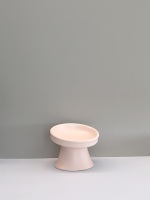 云阶宠物碗哑光粉8