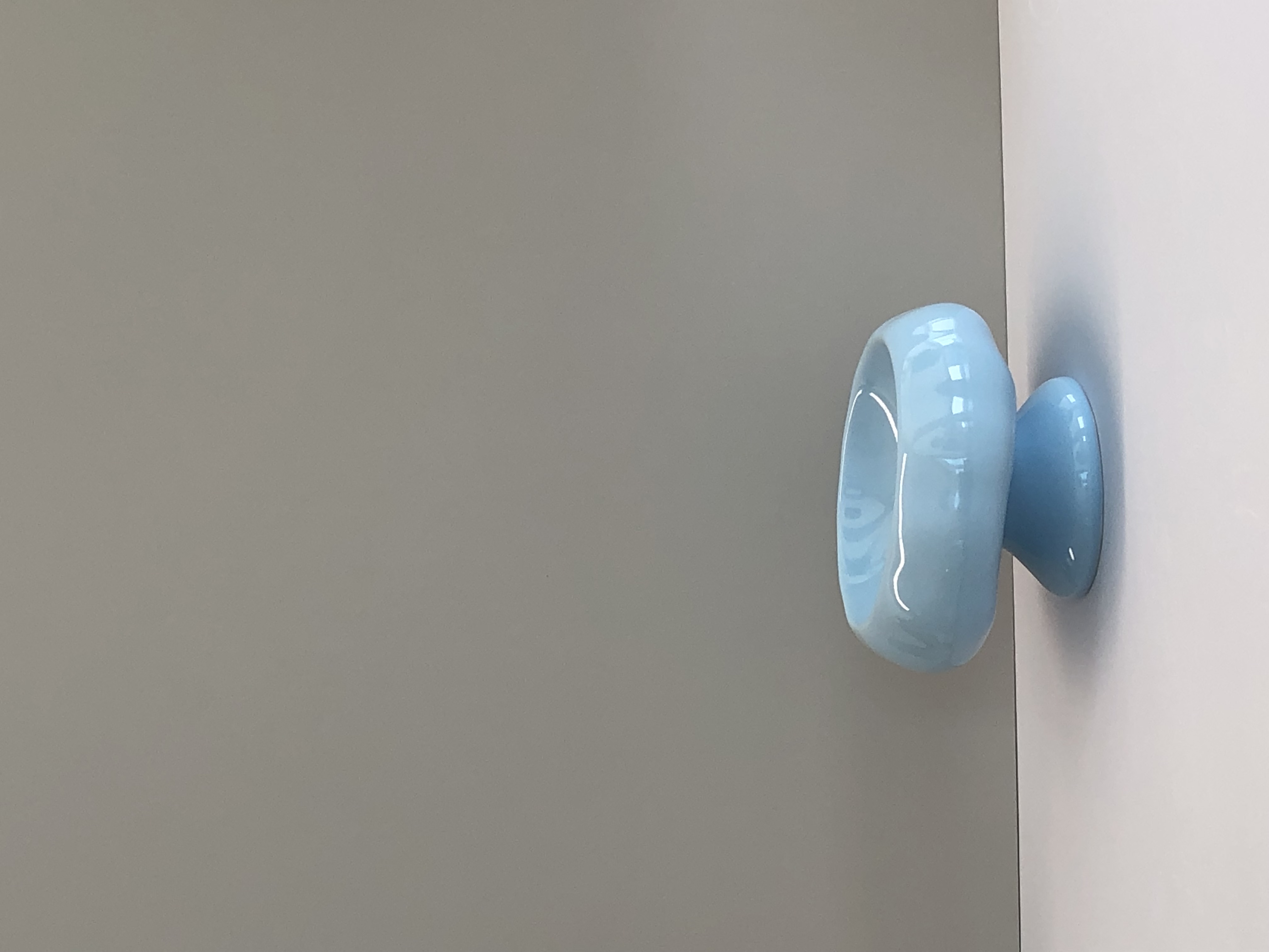 瓷光柔润陶瓷宠物碗亮面蓝