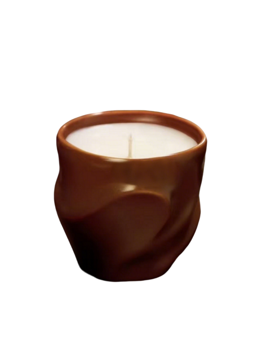 香薰-03陶瓷香薰-棕色DIA：7.5B：5H：10