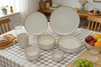 炻瓷麻点纹理燕麦色-3