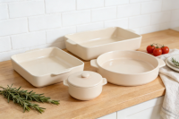 淡肉色烤盘套装