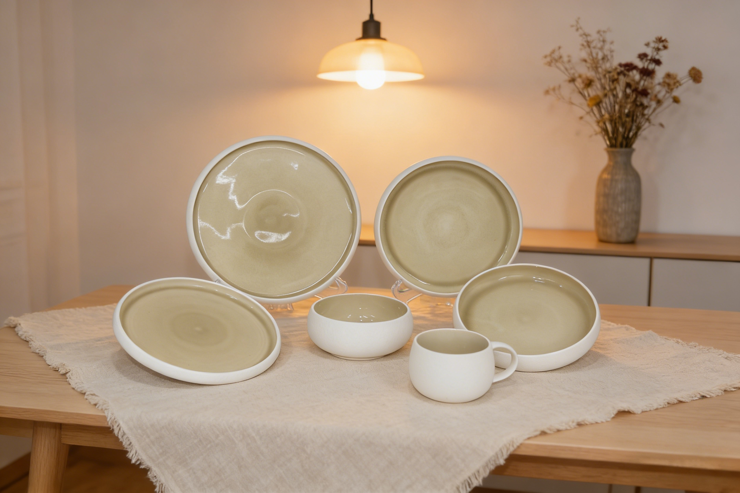 陶瓷餐具场景图制作