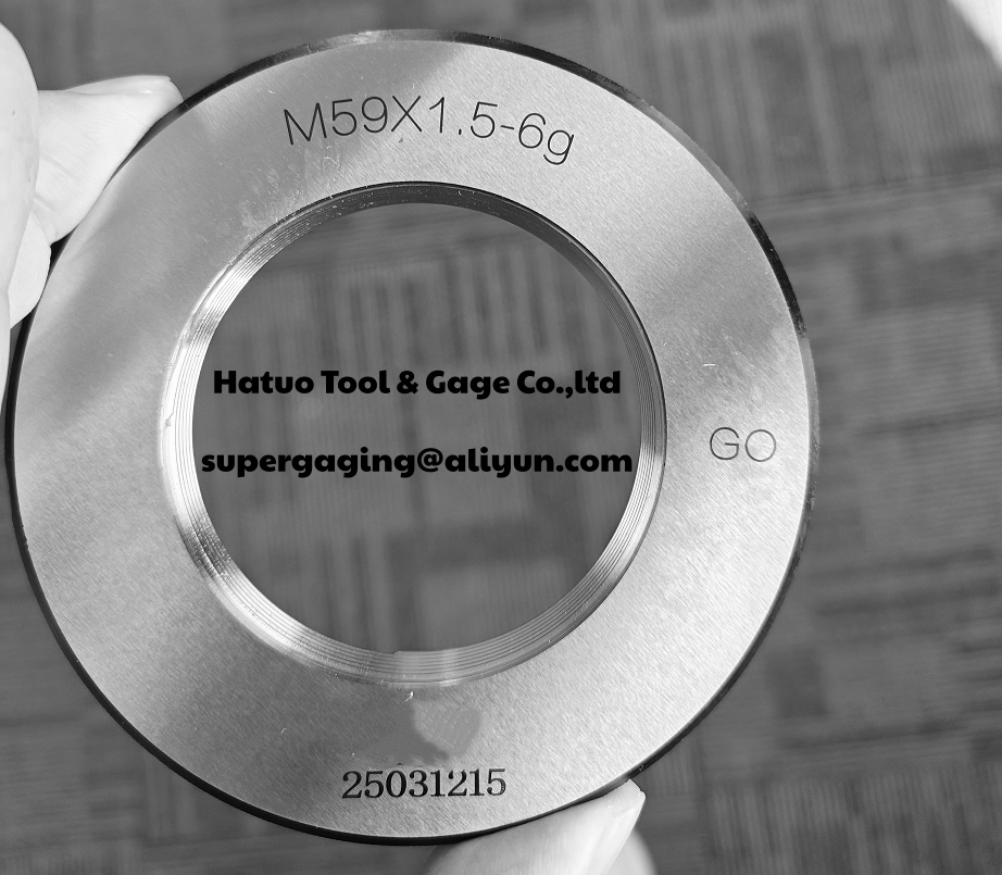 Iso 1502 Thread Plug M43×1.5-6g Precision ISO Metric Thread Ring Gauges ISO 1502:1996 ...