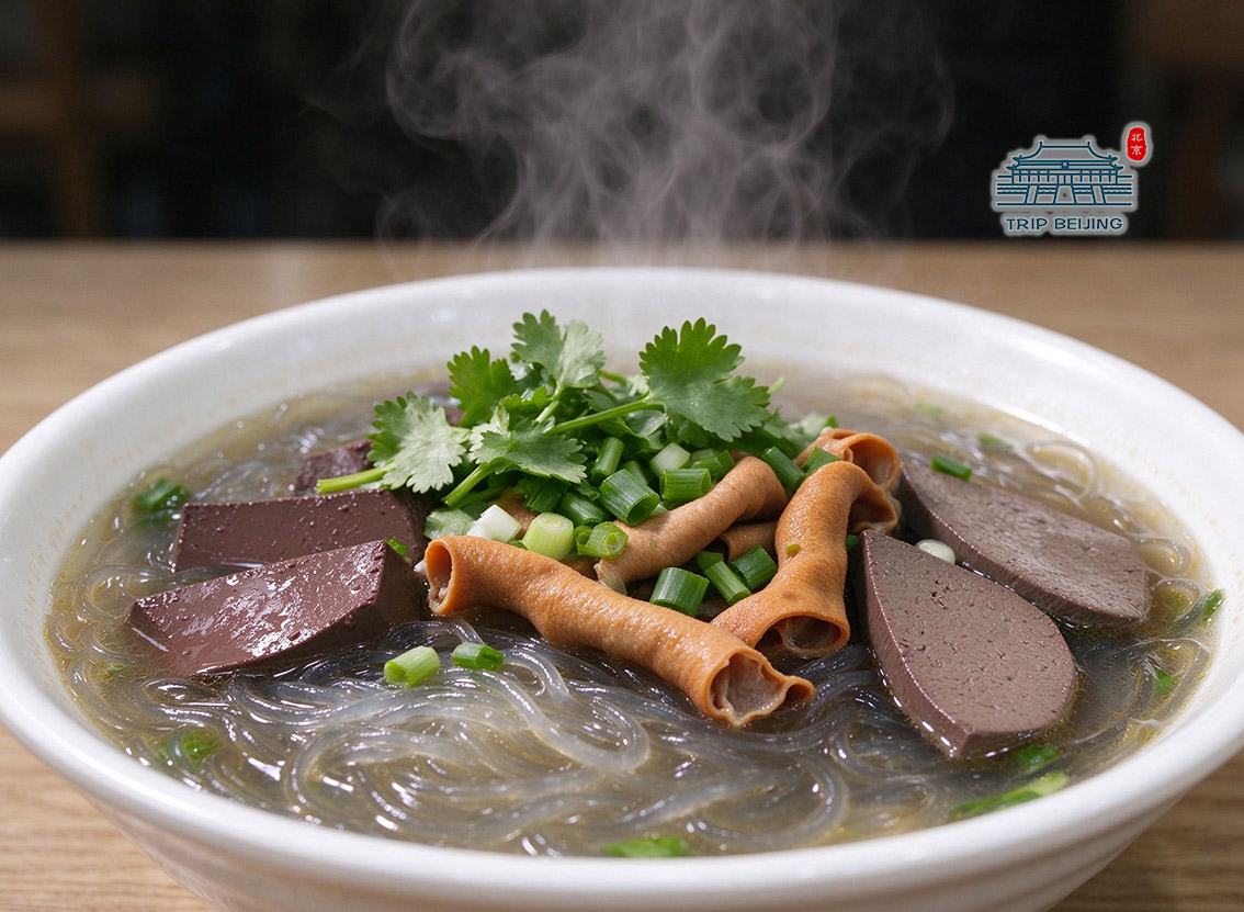 南京鸭血粉丝汤