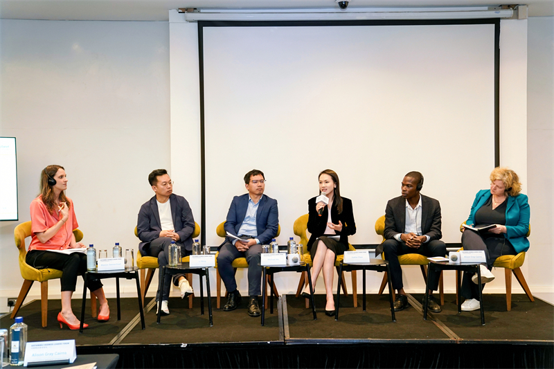 与会嘉宾围绕“创建地球友好的可持续商业”展开对话与分享。主办方供图