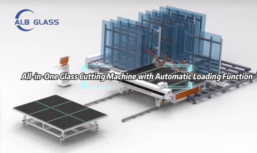 All-in-One Glass Cutting Machine with Automatic Loading Function-Lingbo ...