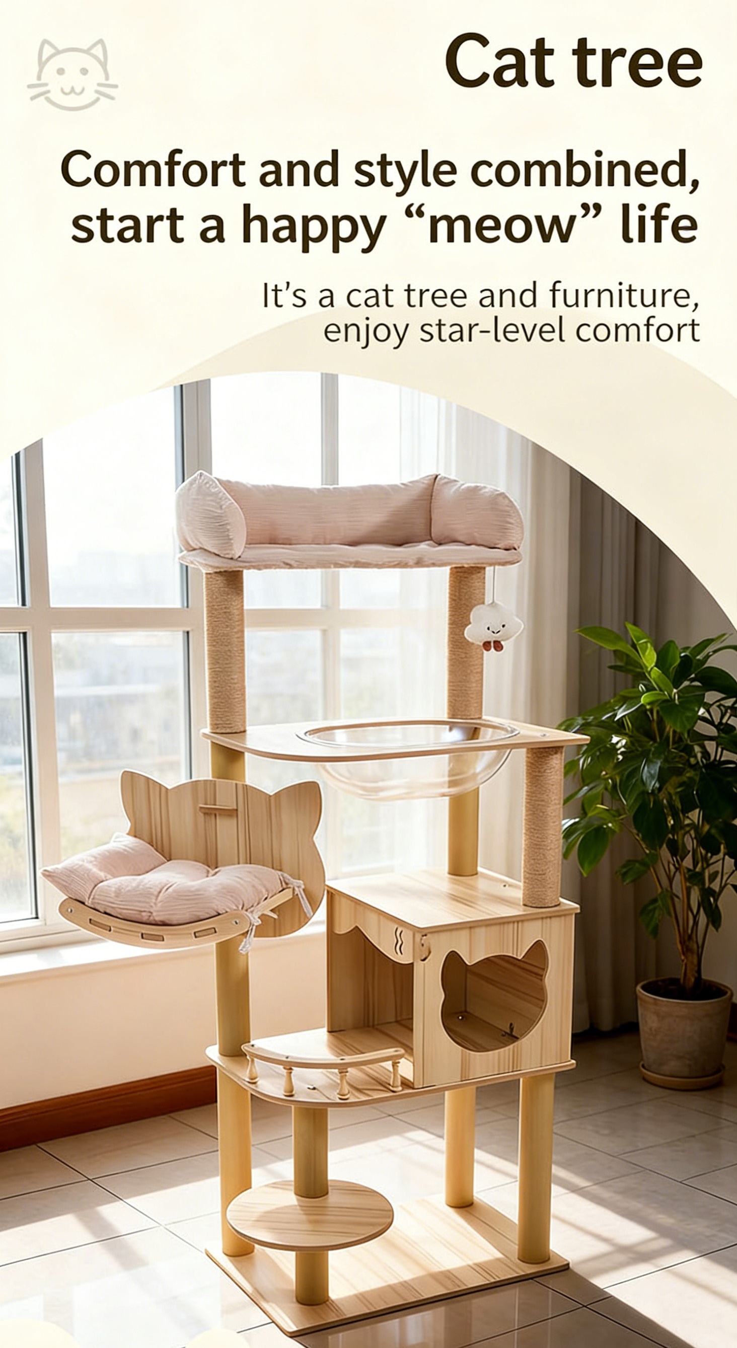 Multi Core Cat Tree Multi-Level Cat Tree-www.welfordtj.com