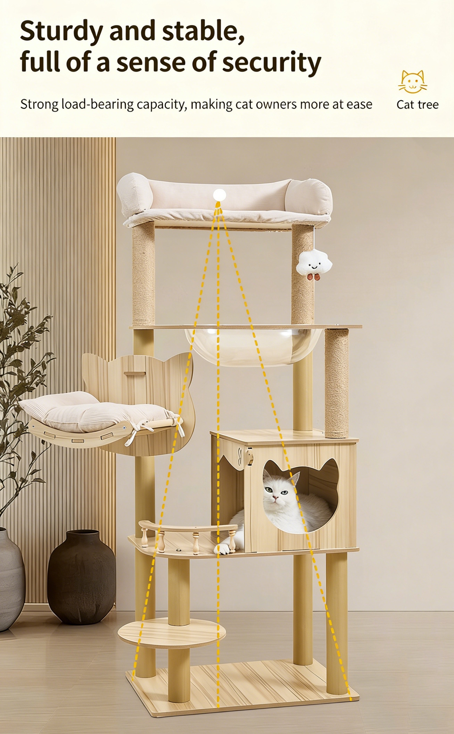 Multi Core Cat Tree Multi-Level Cat Tree-www.welfordtj.com