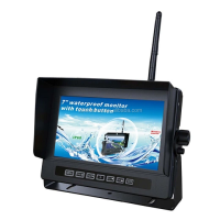 7inchTFTLCDwidescreenIP68waterproofwirelessmonitorwith4videoinput-图片1