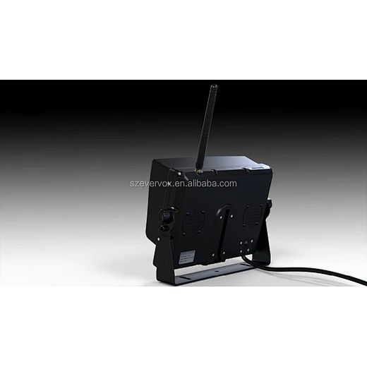 7inchTFTLCDwidescreenIP68waterproofwirelessmonitorwith4videoinput-图片6