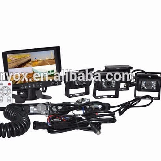 EVERVOXHotSale-7inchTFTLCDRearViewQuadSystemEV-7599MQS-图片1