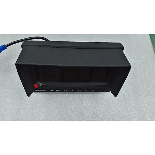 NewDesign7inch1080psmalldigitaltftsupportusbpctouchbuttoncarmonitorwith4channel-图片3