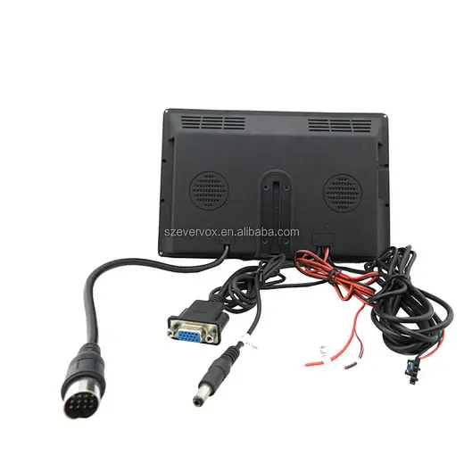 NewDesign7inch1080psmalldigitaltftsupportusbpctouchbuttoncarmonitorwith4channel-图片5
