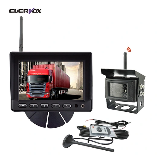 360DegreeAdjustWirelessCarMonitor,WideAngelCarCameraNightVision,CarTopViewCamera-图片3