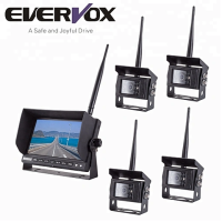 4way2.4GWirelessCarRearviewSystemwithquadimagedisplay-图片2