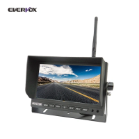 7InchLCDScreen,2.4GDigital720PAHD,WirelessCarMonitorSystemwithWideAngleViewCamera-图片2