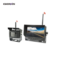7InchLCDScreen,2.4GDigital720PAHD,WirelessCarMonitorSystemwithWideAngleViewCamera-图片5