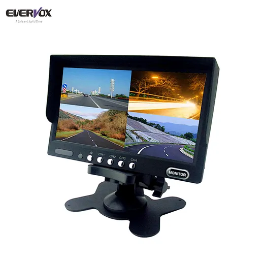 QualityCarBackupMirrorCameraCar7InchTFTLCDQuadMonitorforParking-图片01