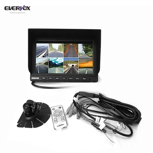 9inchTFTpanelQuadMonitorWithSunshield-图像04