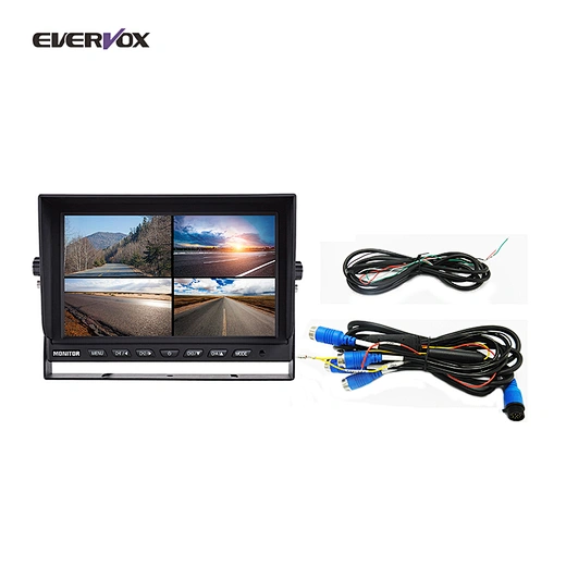 7inchcarmonitorwithremovablesunvisorandlightsensitivefunction-图像04