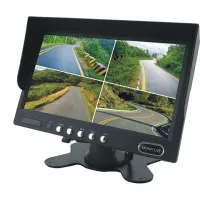 7SplitScreen4ChannelTFTLCDColorScreenCarMonitorWithUShapedBracket-图像01