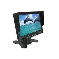 7SplitScreen4ChannelTFTLCDColorScreenCarMonitorWithUShapedBracket-图像02