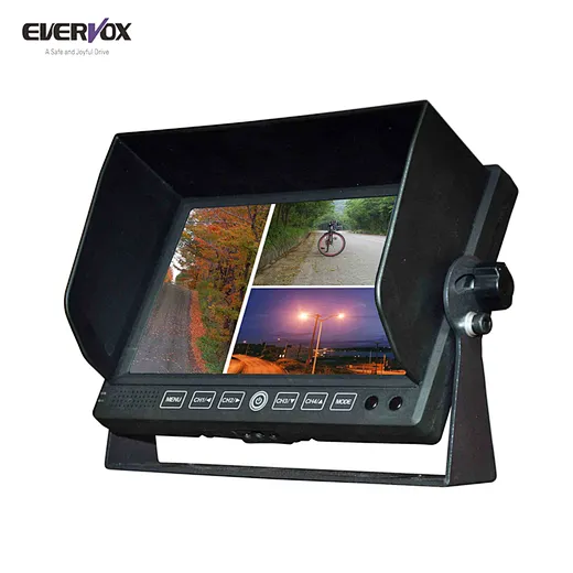7inch1080PAHDquadmonitorfortruck-图像04