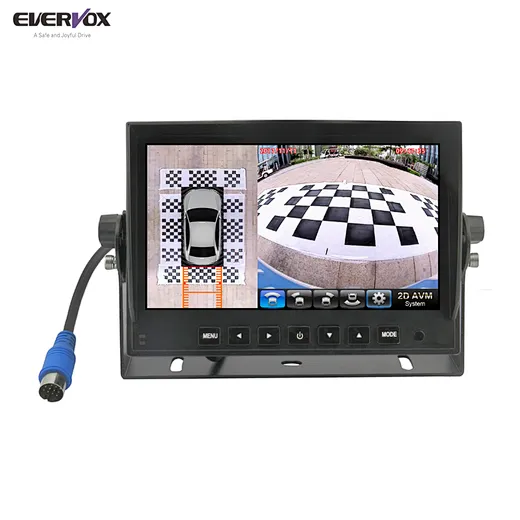 Vehicle360DegreeAroundViewSystem,7Inch3DBirdView,720PCarRecordingMonitor-图像02