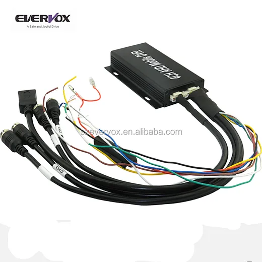 AHD2G4GMobileDVR4CHrearviewmirrormonitorcarsurveillancecamerafortrucktrailerlorrytractor-图片3