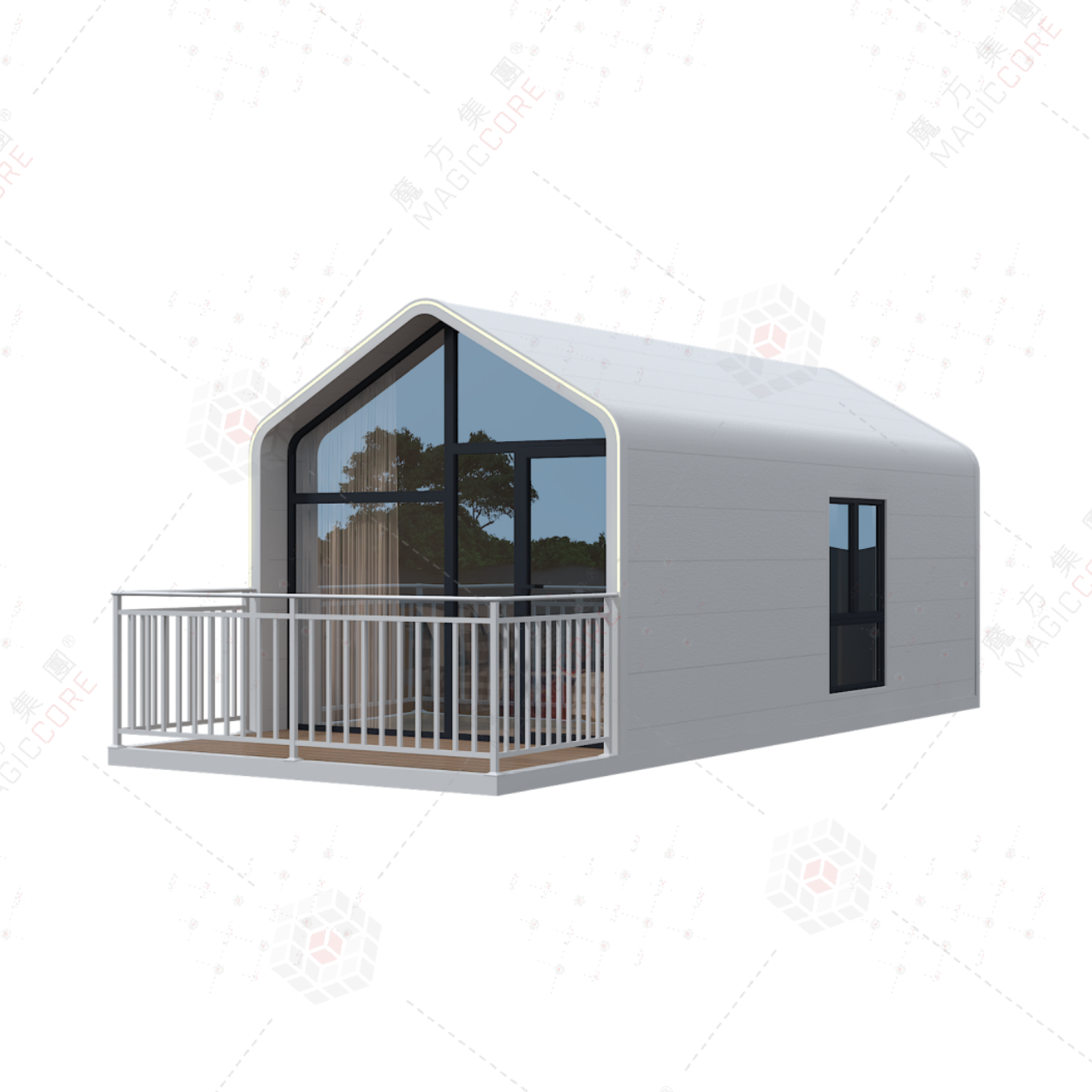 怡然居-怡乐-白色款单体模型图03-1
