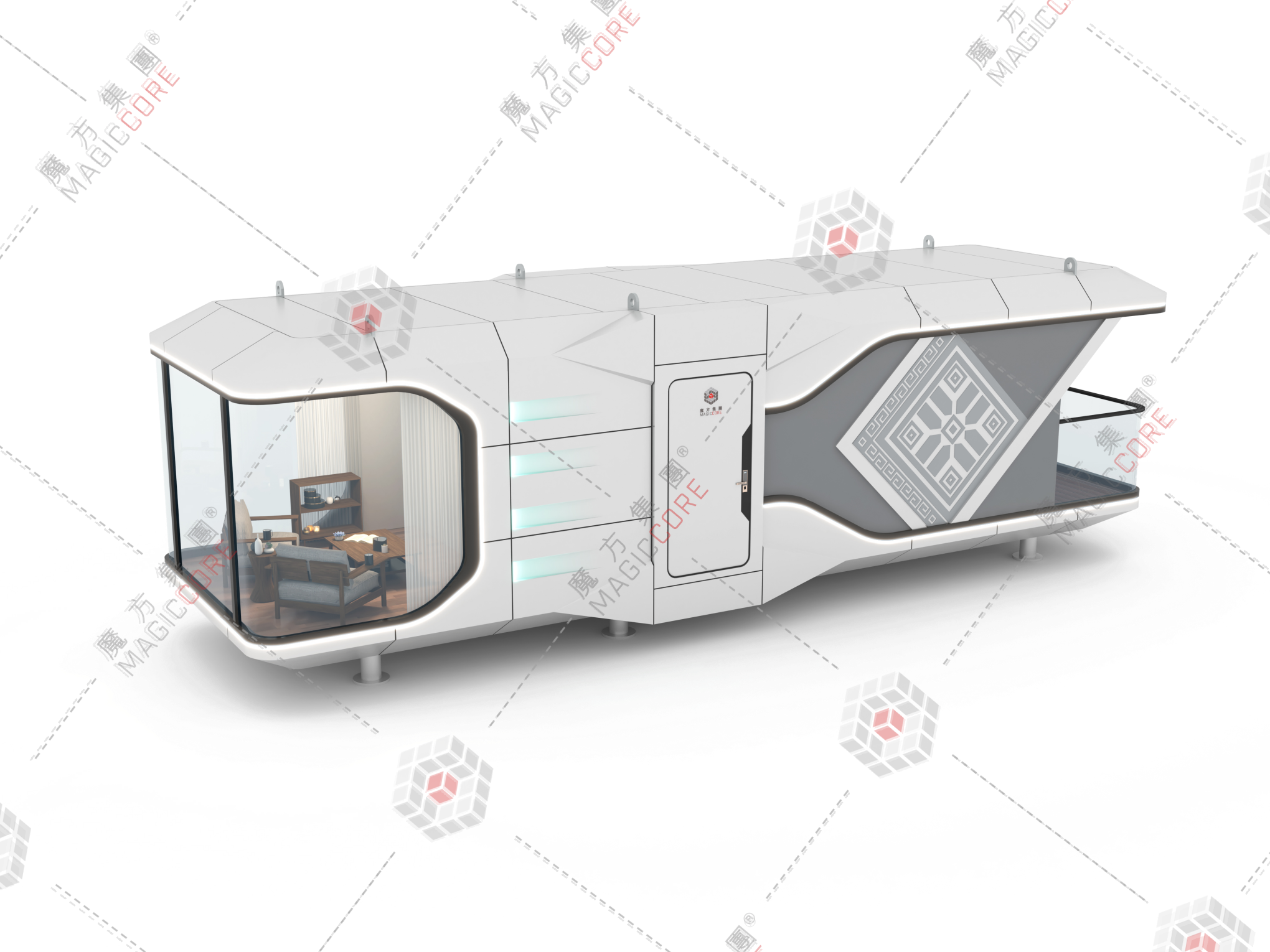 魔方舱T11-单体模型图03