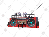 收音机设计款-单体模型图-1