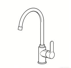 菜盆龙头提线图