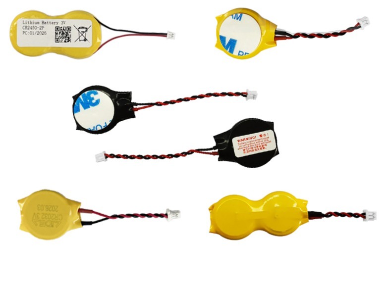 Batteries with Wire Connector