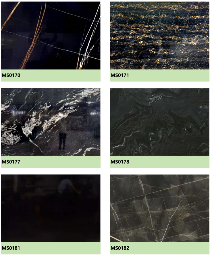 黑色、棕色大理石-5