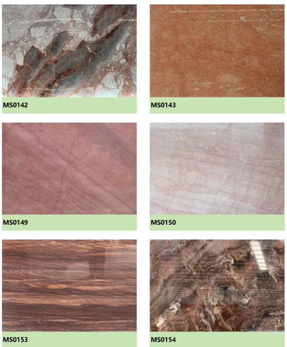 红色、紫色、蓝色大理石-6